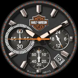 Tribute Bulova Harley Davidson Chronograph Custom dim