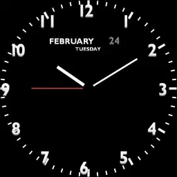 3D analog clock