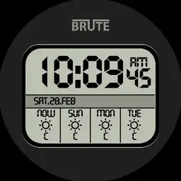 Brute METEO All In One 3 Days Weather Forecast Digital Watch