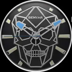Benyar Skull Watch