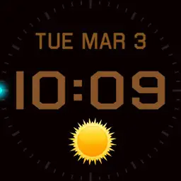 Time, Seconds Date Weather