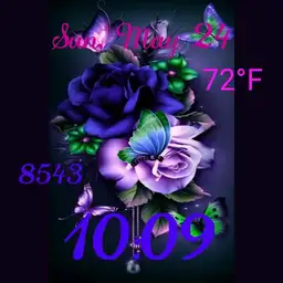 purple butterfly