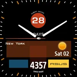 Albert analog dial design