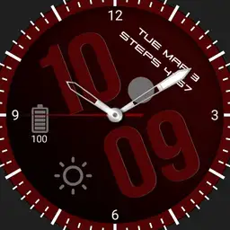 red round clock Copy