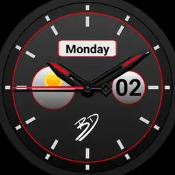 Basterchen Design watch black/red