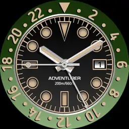 Brute ADVENTURER 24h Diver Military Field Watch Colours