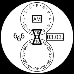 666 Sanduhr