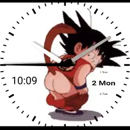 kid goku butt