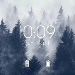 forest treeline