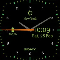 Sony Luminous Green Square