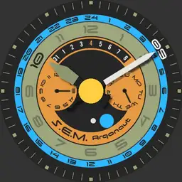 Brute S.E.M. ARGONAUT Astronaut Space Watch