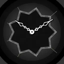 BW kaleidoscope Pattern