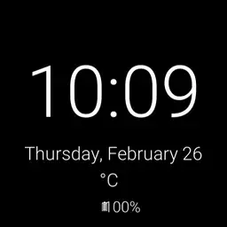 Simple time and weather