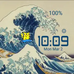 Hokusai Pikachu