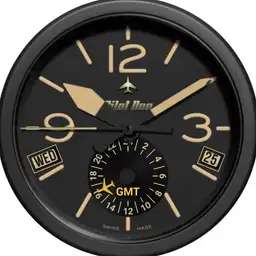 Pilot Dog Aviator Pro GMT Analog - Digital Chrono 23