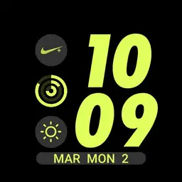 Nike Apple Watch face Volt Copy