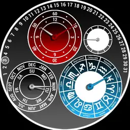 Brute Zodiac Perpetual Calendar Moonphase Watch