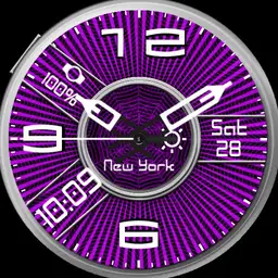 Purple wheel