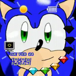 Sonic The Hedgehog Face