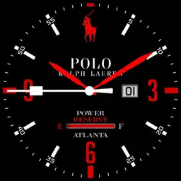 Red and Black Polo