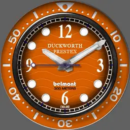 Belmont 300 Divers Watch/Orange