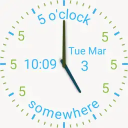 5 oclock somewheres