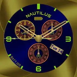 Nautilus blue