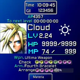 Final Fantasy 7 FF7 Cloud Copy