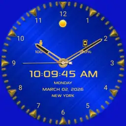 Blue And Gold Metal 2