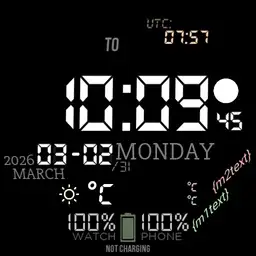 Simple Black Essentials for Ticwatch dual layer