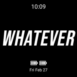 whatever