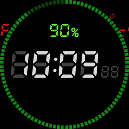 Digital + Radial World Timer