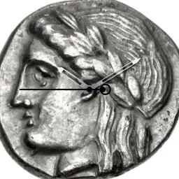 Silver Drachm of Greek Miletus, 340-325 BCE