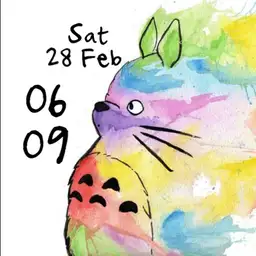 Rainbow Totoro