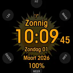 Simple duo time, multi color, multi screen information v3.0