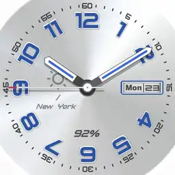 SIMPLE SILVER BLUE