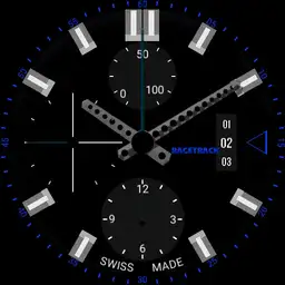 racing watch blue