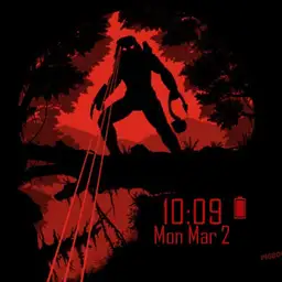 Predator Red Animated Laser