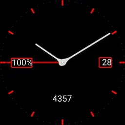 SS Simple Analog Red