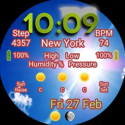 Weather info watch
