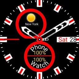 Chrono style red