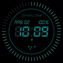 Digital time and stopwatch v5.1.1