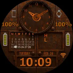 AI Watchface: Rusty Time