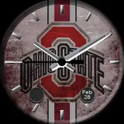 Ohio State Logo with Stripe