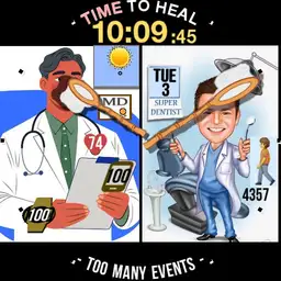 MEDICAL Watch: TIME TO HEAL - Wear at Doctors Office - WOS6