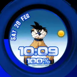 Goku Super sayan Dragon ball Blue