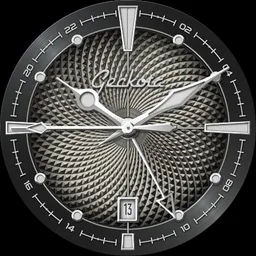 Geckota Guilloche Silver / Gold