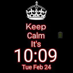 Keep Calm Red