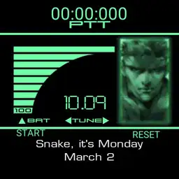 Metal Gear Codec Animated Copy
