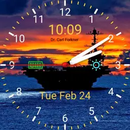Sunset at sea - CVBG